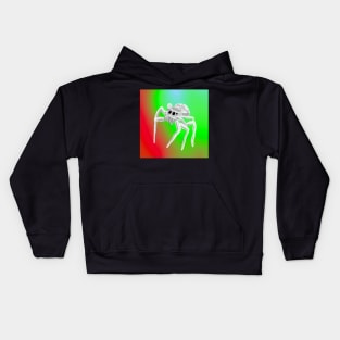 Jumping Spider Drawing V6 Kids Hoodie